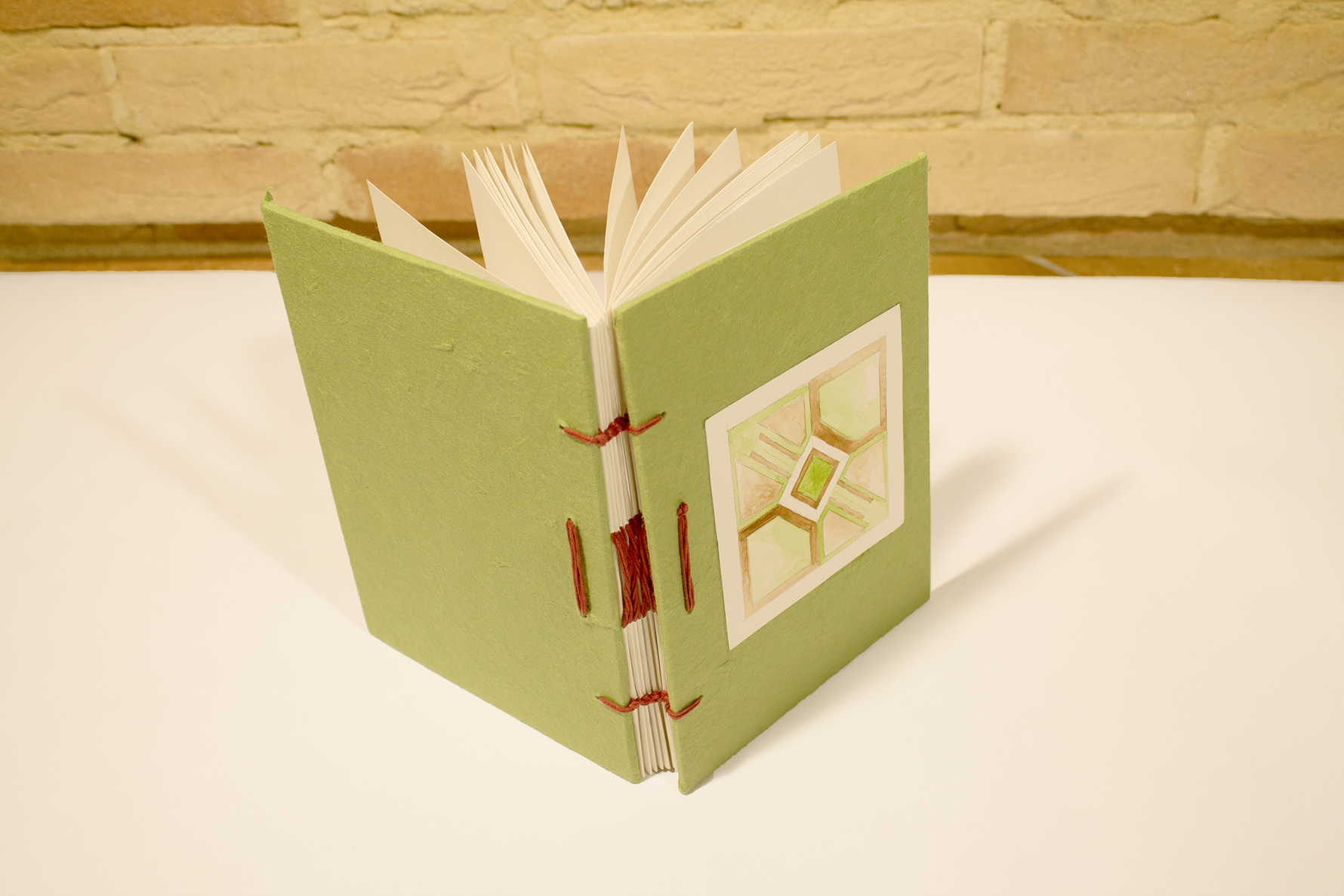 Taccuino serie Geometrico 20x15 - 36 Pagine - Verde