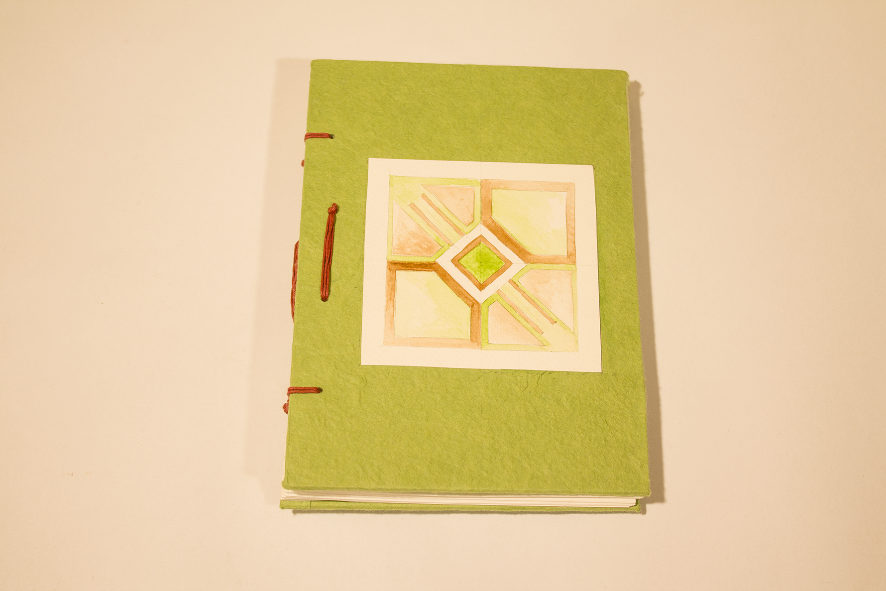 Taccuino serie Geometrico 20x15 - 36 Pagine - Verde - immagine 2