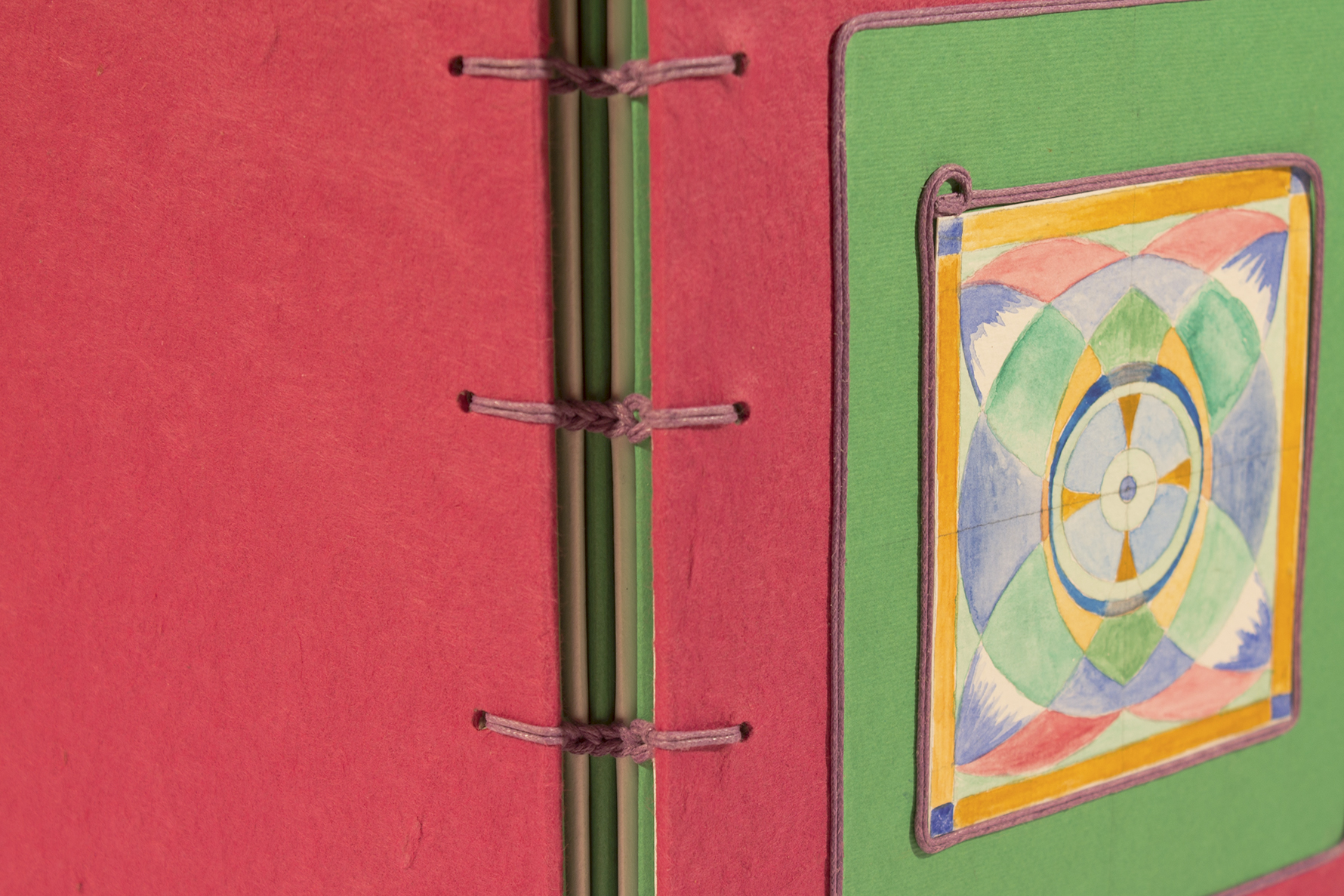 Album serie Mandala 25x15 - 48 Pagine - Rosa - immagine 6