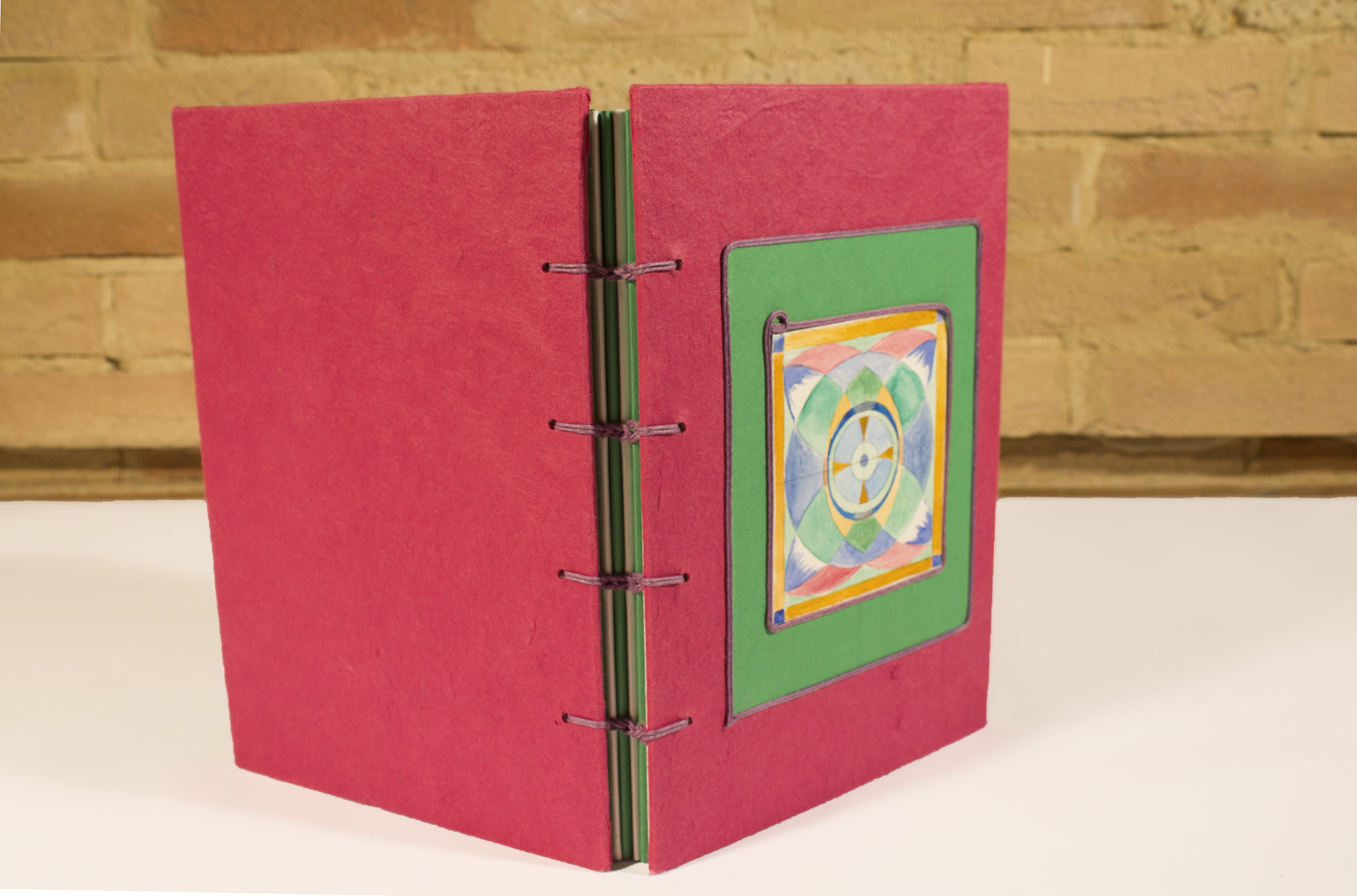 Album serie Mandala 25x15 - 48 Pagine - Rosa - immagine 4