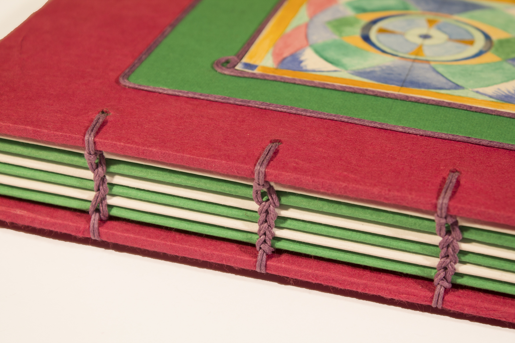 Album serie Mandala 25x15 - 48 Pagine - Rosa - immagine 11