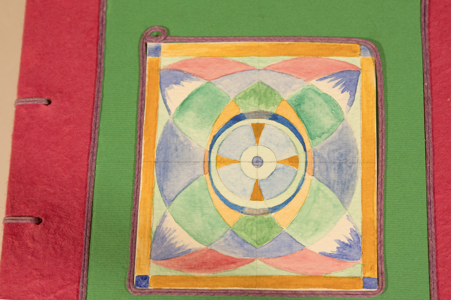 Album serie Mandala 25x15 - 48 Pagine - Rosa - immagine 12