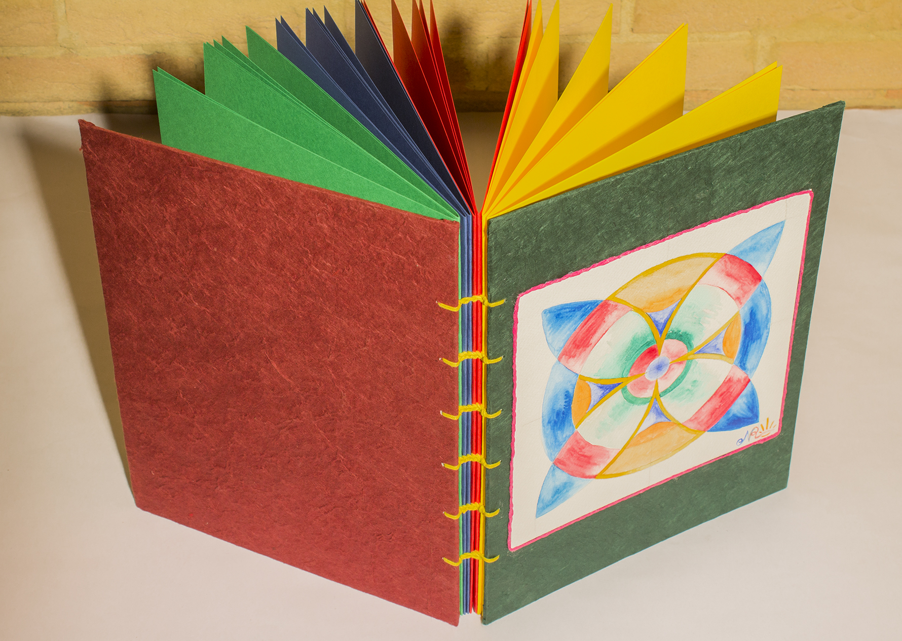 Album serie Mandala 33x24 - 32 Pagine - Verde - immagine 2
