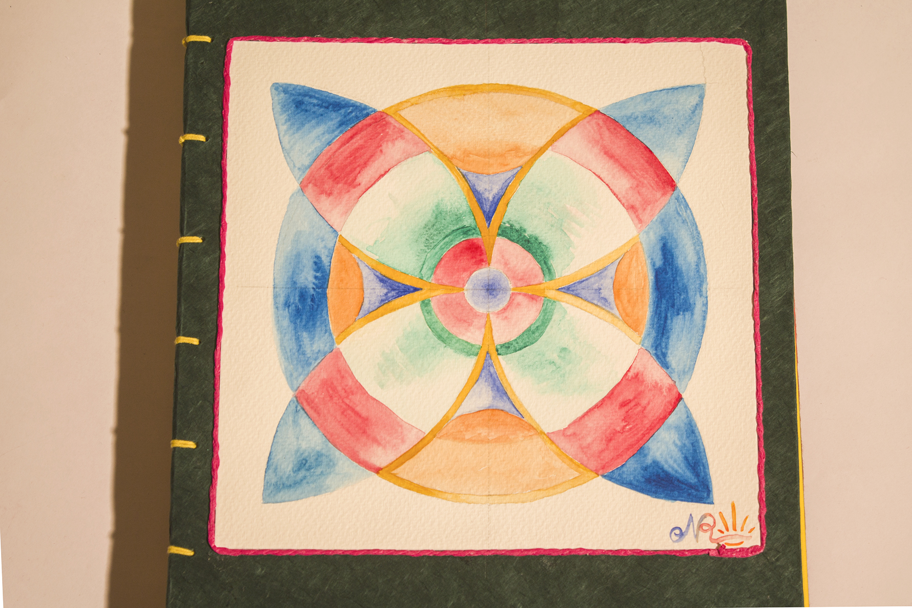 Album serie Mandala 33x24 - 32 Pagine - Verde