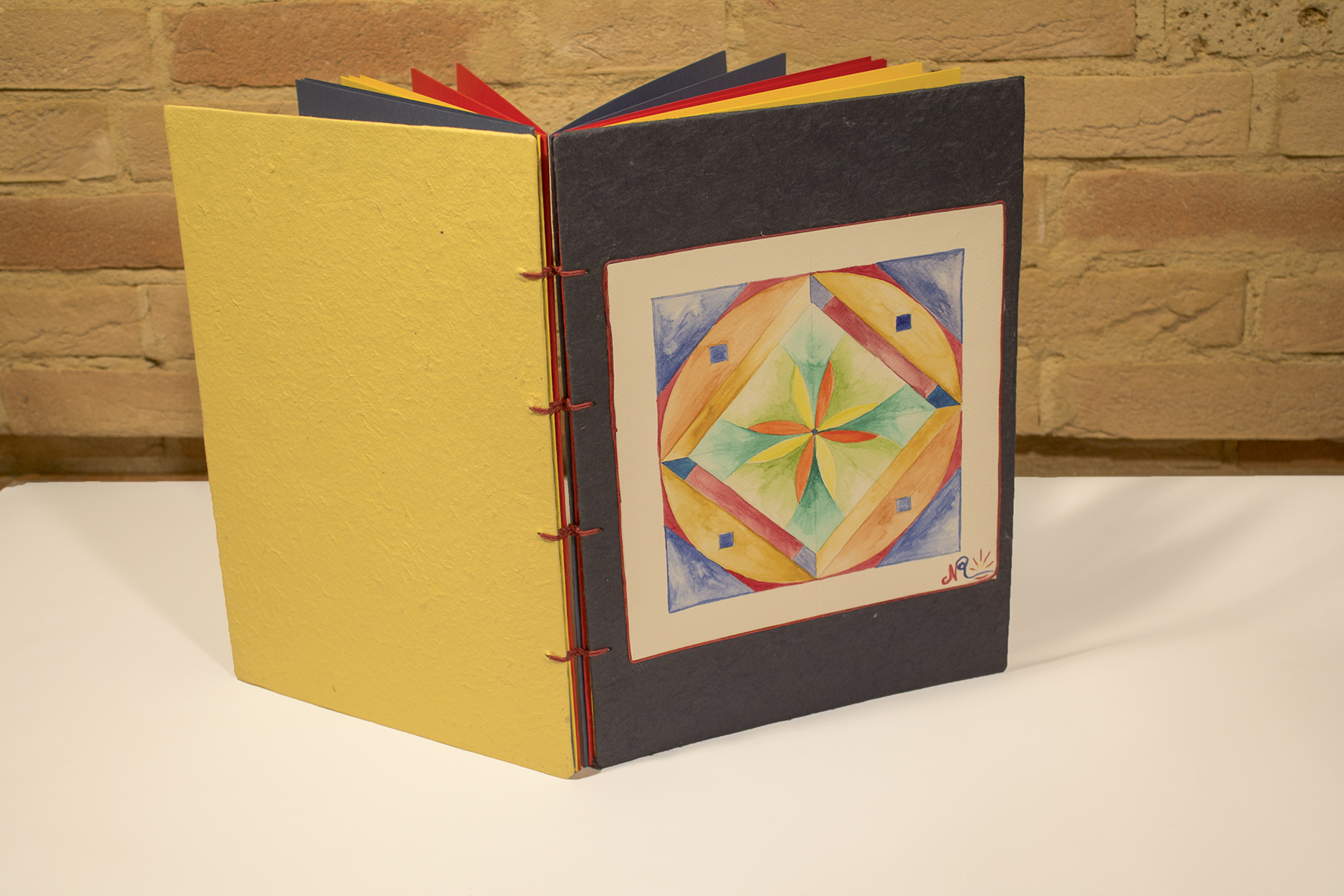 Album serie Mandala 35x25 - 24 Pagine - Blu - immagine 2